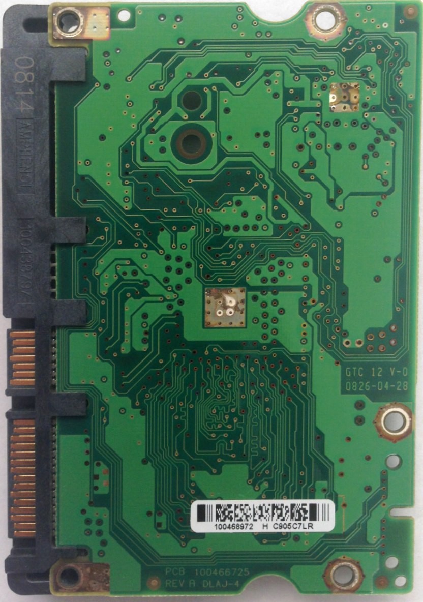 PCB ST3500820AS 100468972 P/N: 9BX134-276 F/W: LV11 Seagate