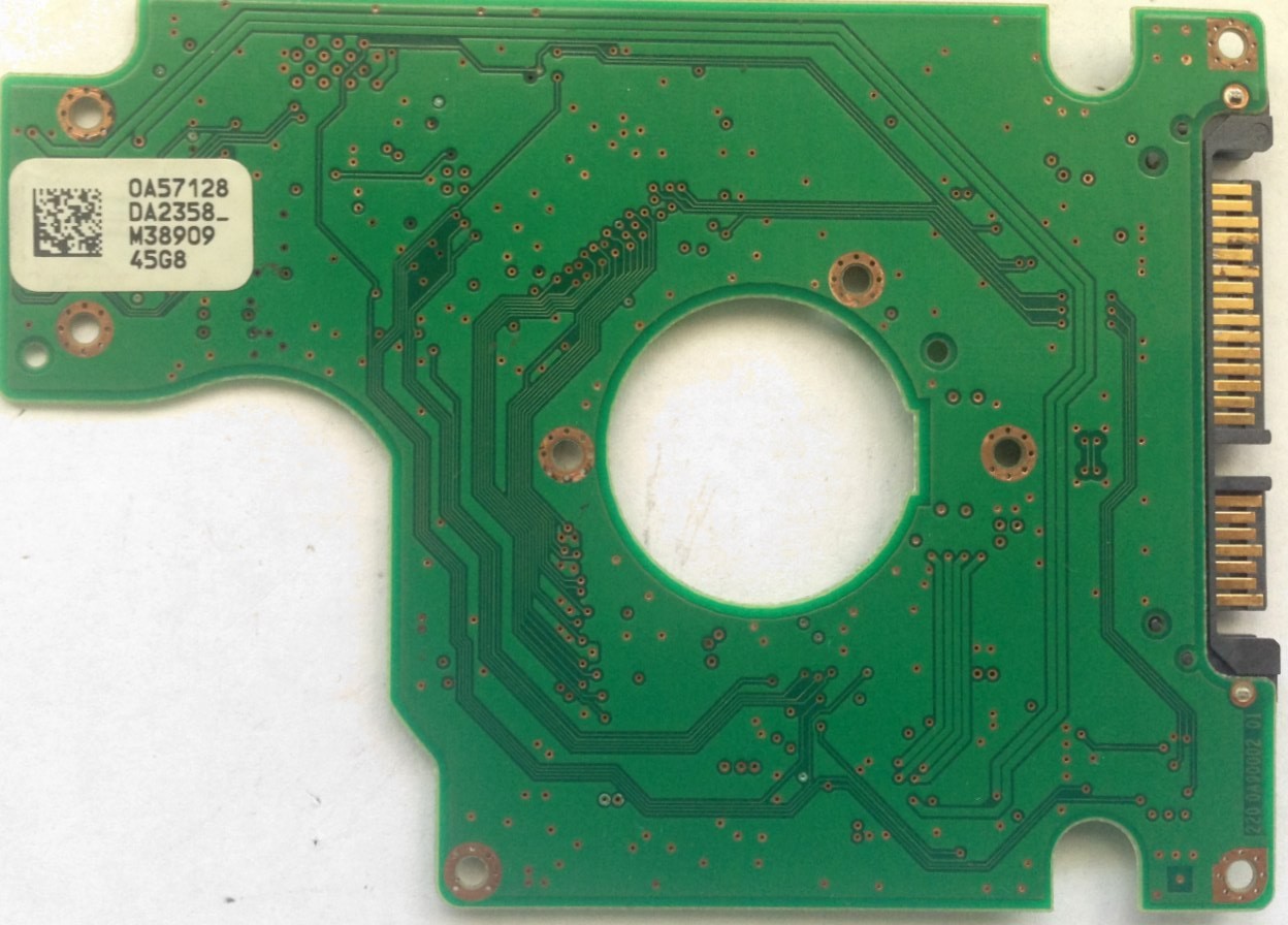 PCB HTS543225L9A300 0A57128 DA2358 MLC: DA2352 P/N: 0A56415 Hitachi