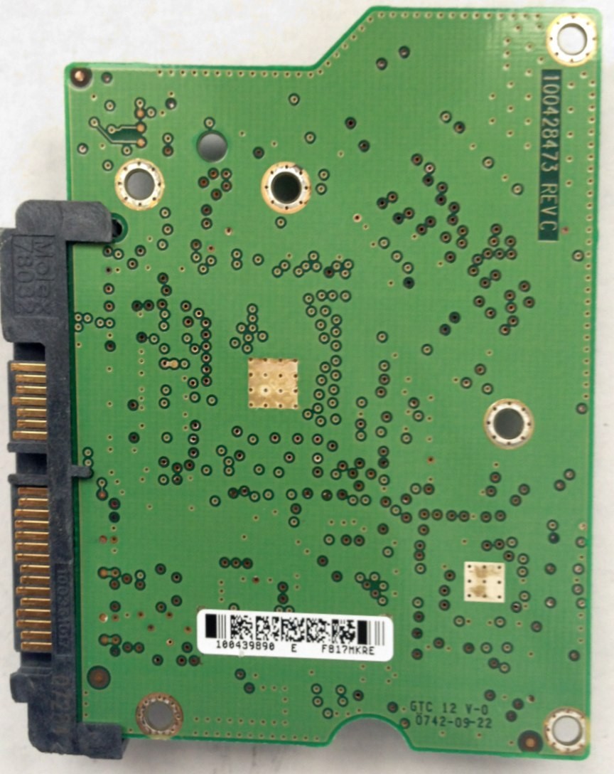 PCB ST3160815AS 100439890 P/N: 9CY132-189 F/W: 3.AAE Seagate