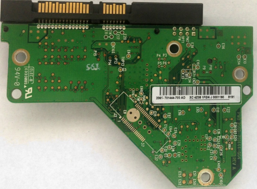 PCB WD3200AAKS-00VYA0 2061-701444-700 AD 320GB Western Digital