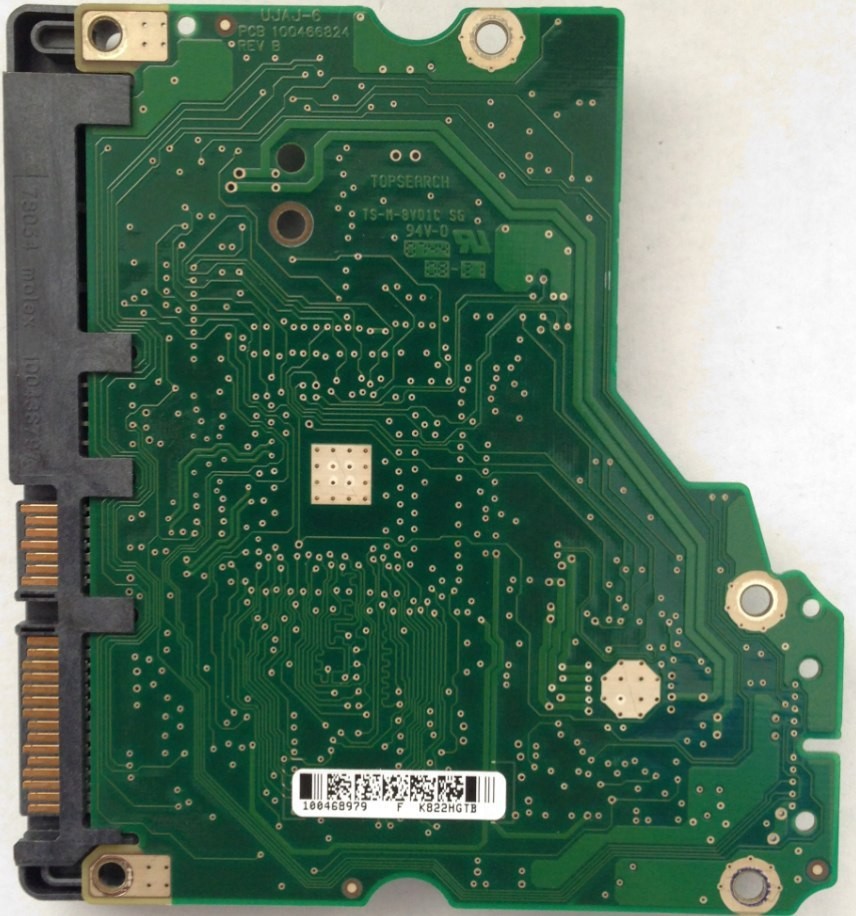 PCB STM31000340AS Maxtor P/N: 9GT158-325 F/W: MX15 1000GB 100468979