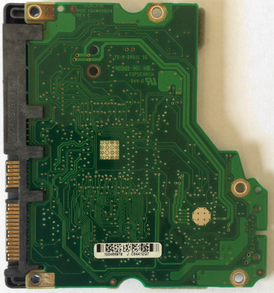 PCB ST31000340NS Seagate P/N: 9CA158-268 F/W: G001 1TB 100466824 REV C