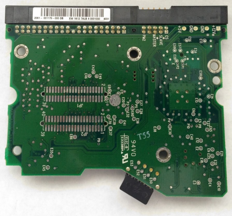 PCB WD2500JB-00EVA0 2061-001179-000 DB Western Digital 250GB