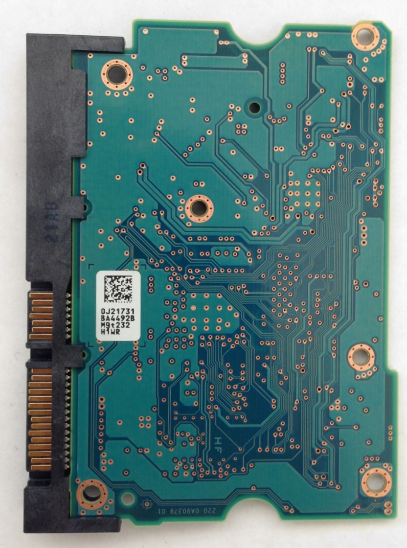 PCB HDS724040ALE640 Hitachi MLC: MPK3B0 P/N: 0F14681 0J21731 BA4492B