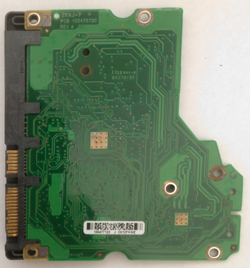 PCB ST3500320NS Seagate P/N: 9CA154-784 F/W: HPGA 1004757720 REV A