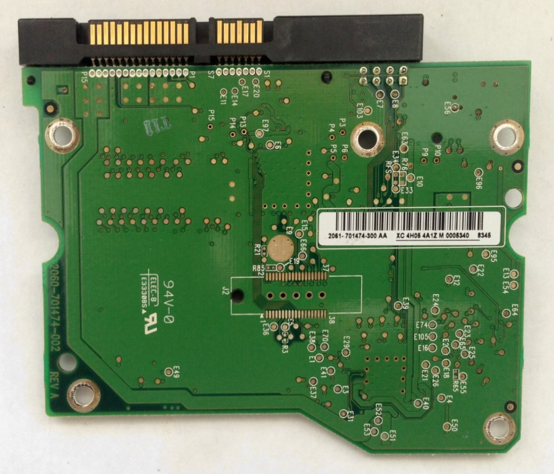 PCB WD7500AAKS-65RBA0 Western Digital 2061-701474-300 AA 750GB