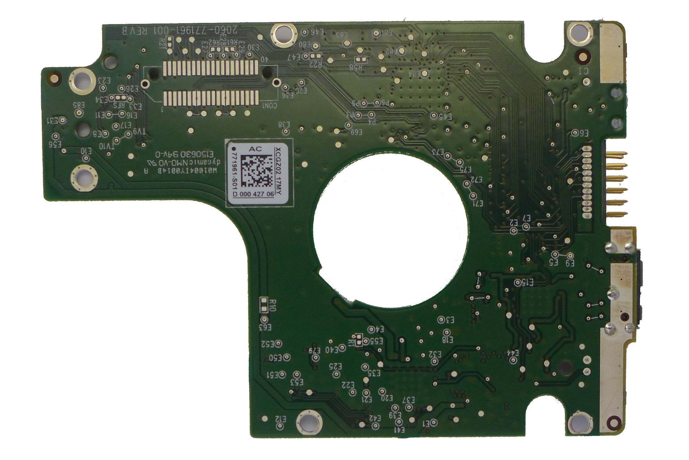 PCB WD20NMVW-11EDZS6 Western Digital 2061-771961-S01 AC 2TB
