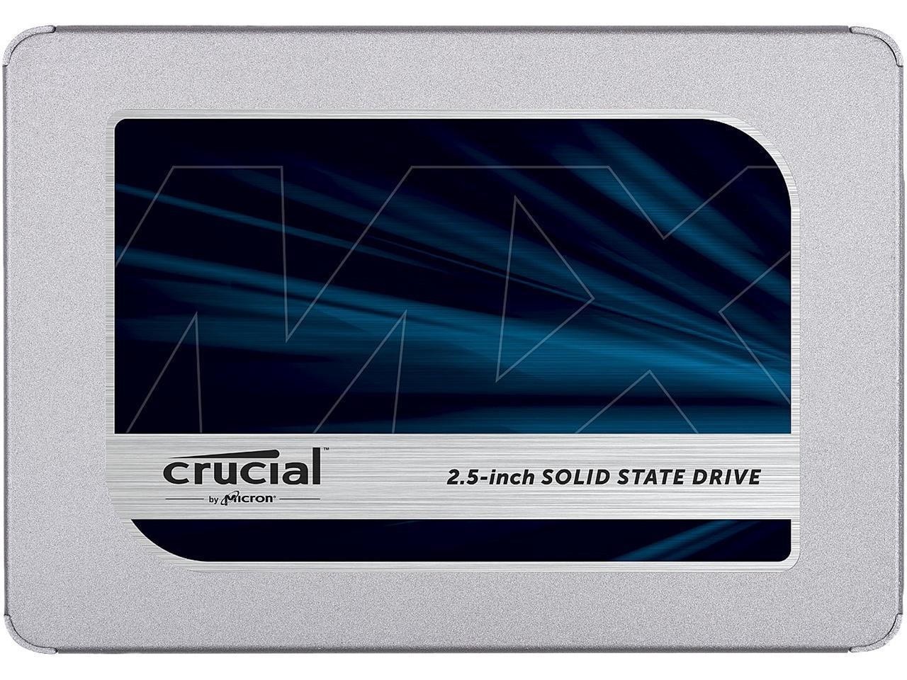 Crucial 500GB SSD MX500 2.5" SATA III 3D NAND Internal Solid State Drive