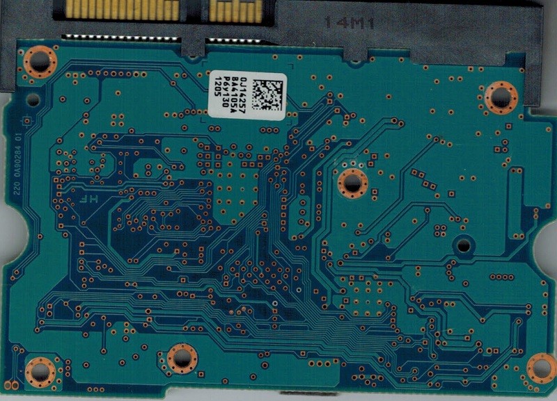 PCB Hitachi HDS723030ALA640 P/N: 0F12450 MLC: MRK5C0 0J14257 BA4105A